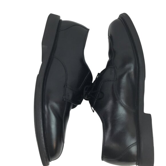 Allen Edmonds Classic Ashton Split Toe Mens 10 Leather Oxford Dress Shoes Black - Picture 4 of 12